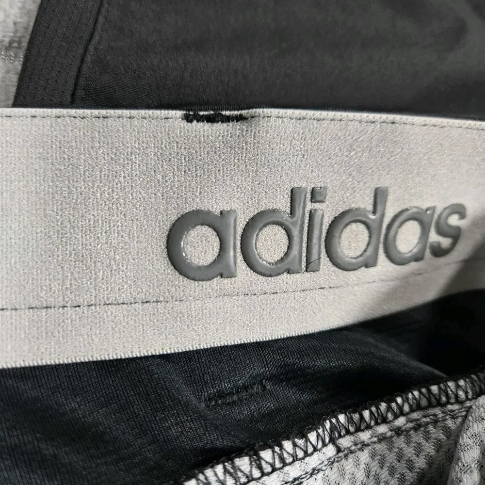Mens Adidas Golf Performance Pants Black Stretch Flat Front 34x30